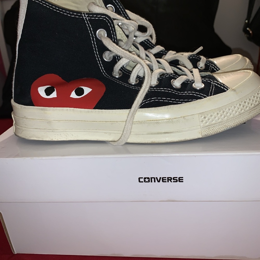 Black Play Comme Des Garçons Sneakers 6M/8W